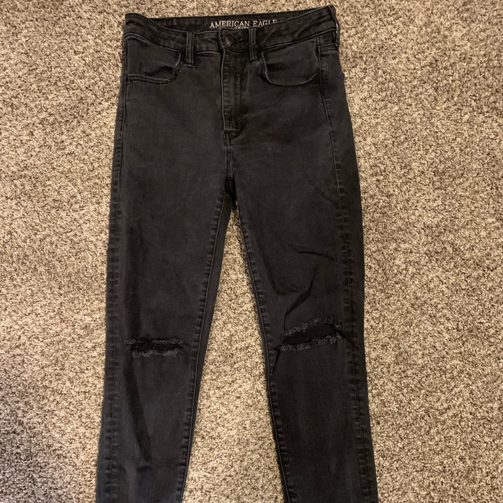 Super Hi-Rise A&E denim